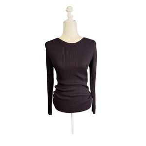 Dries Van Noten Ribbed Knit Merino Blend Sweater – Size M